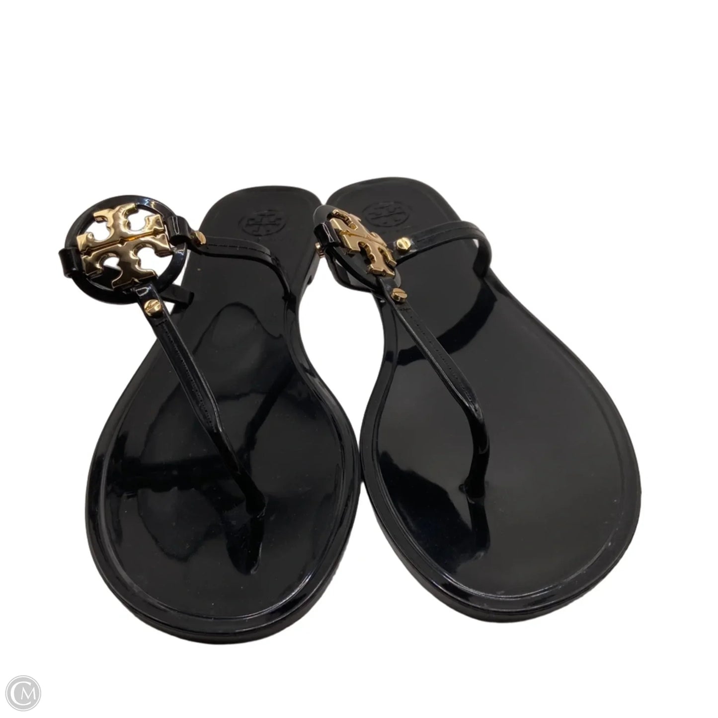 Sandals Designer By Tory Burch In Black, Size: 10