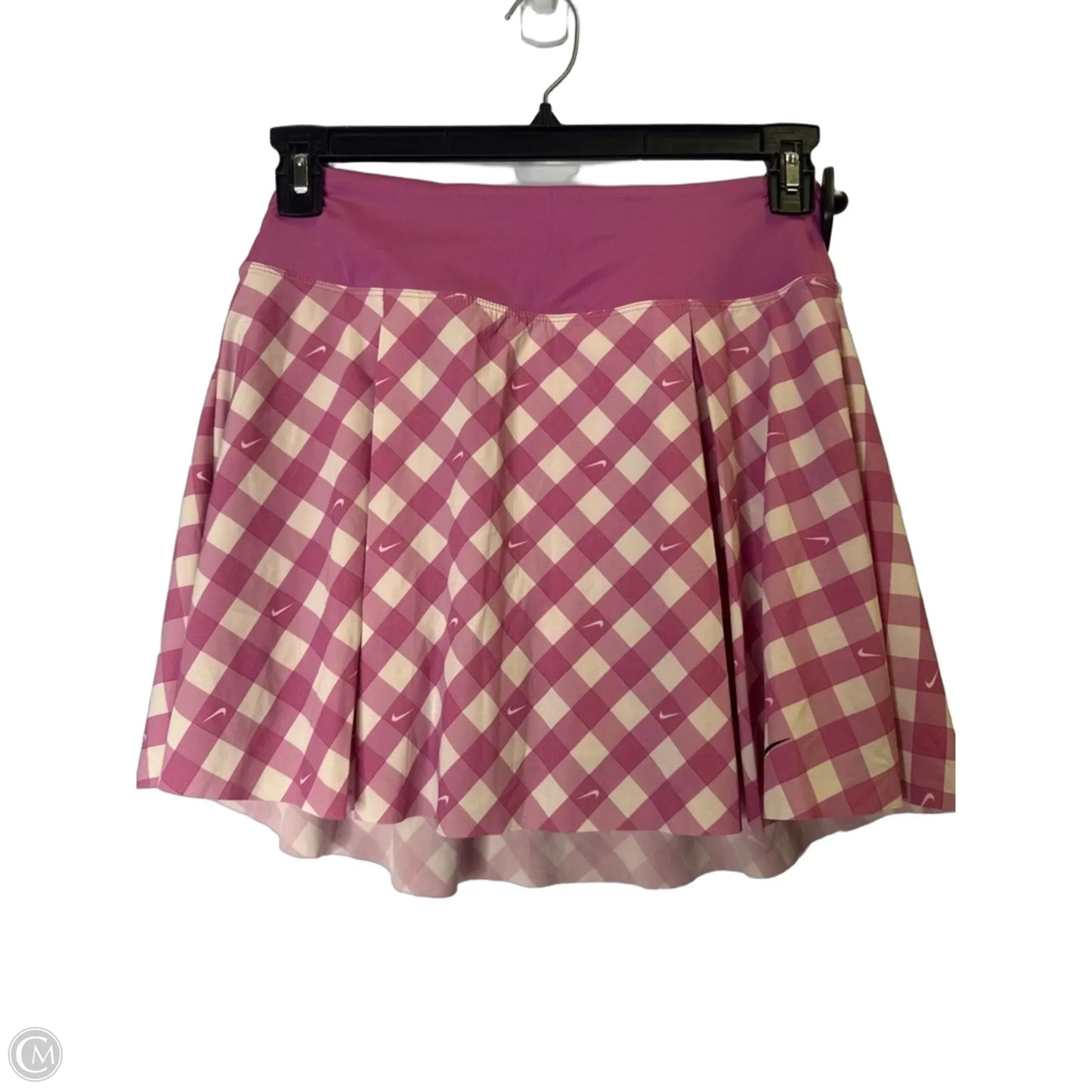 Athletic Skort By Nike Apparel In Pink, Size: M