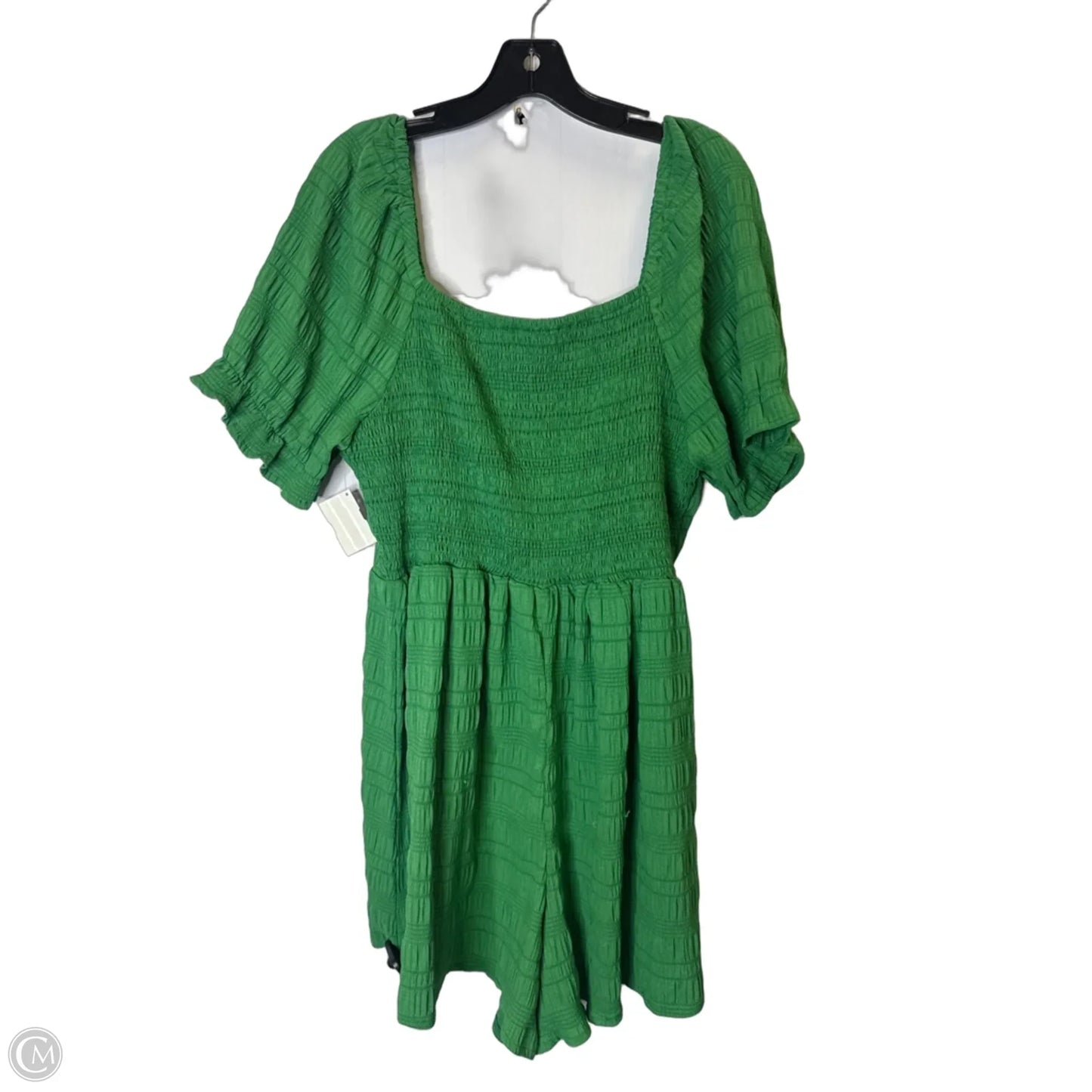 Romper By Shein In Green, Size: 2x