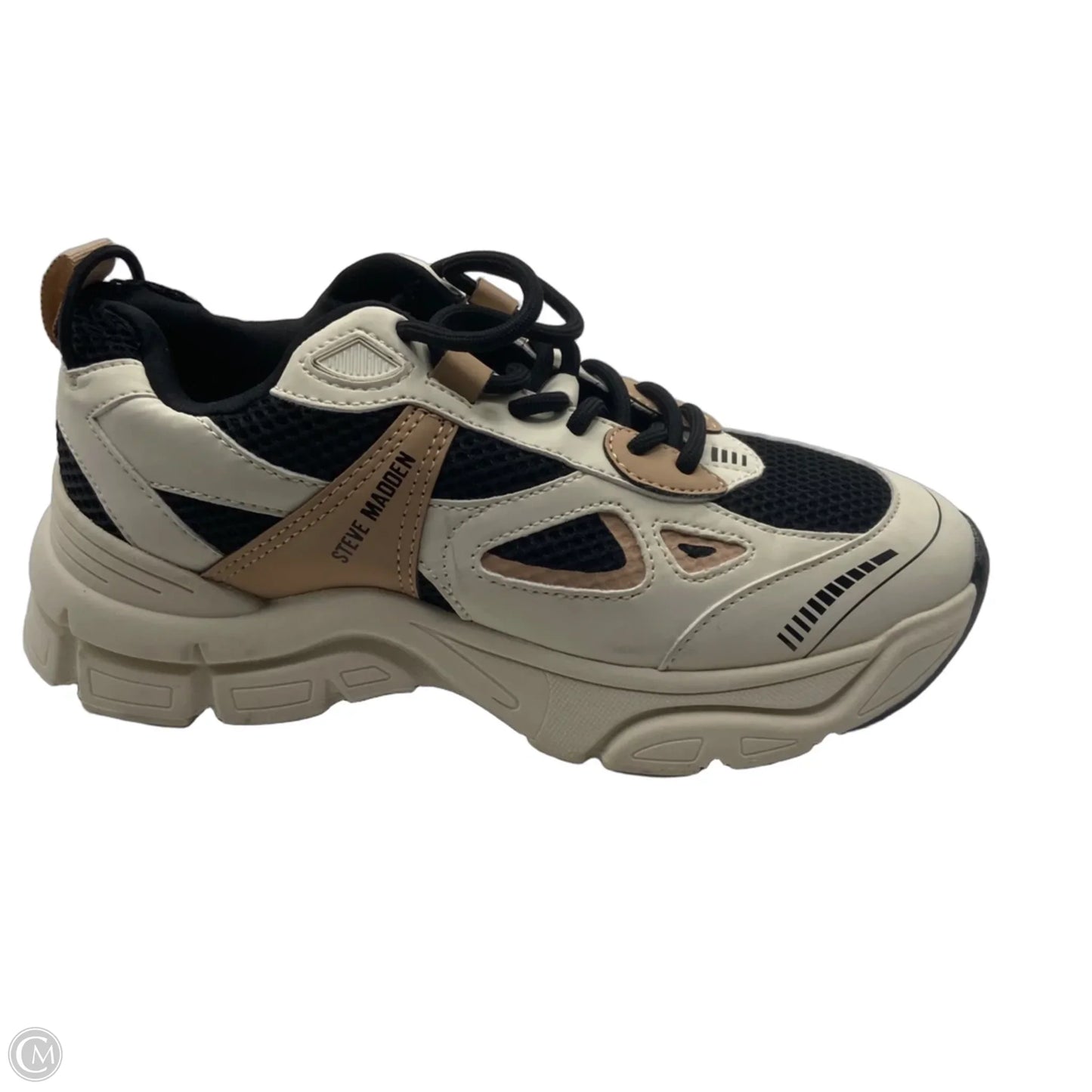 Shoes Sneakers By Steve Madden In Cream, Size: 7.5