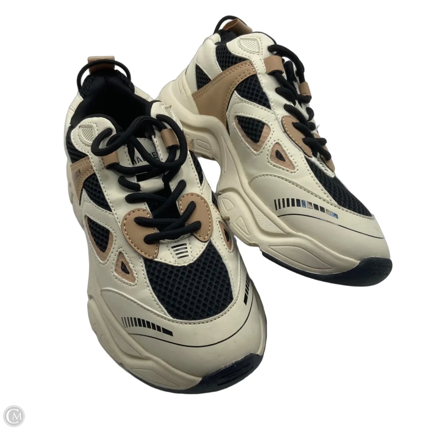 Shoes Sneakers By Steve Madden In Cream, Size: 7.5