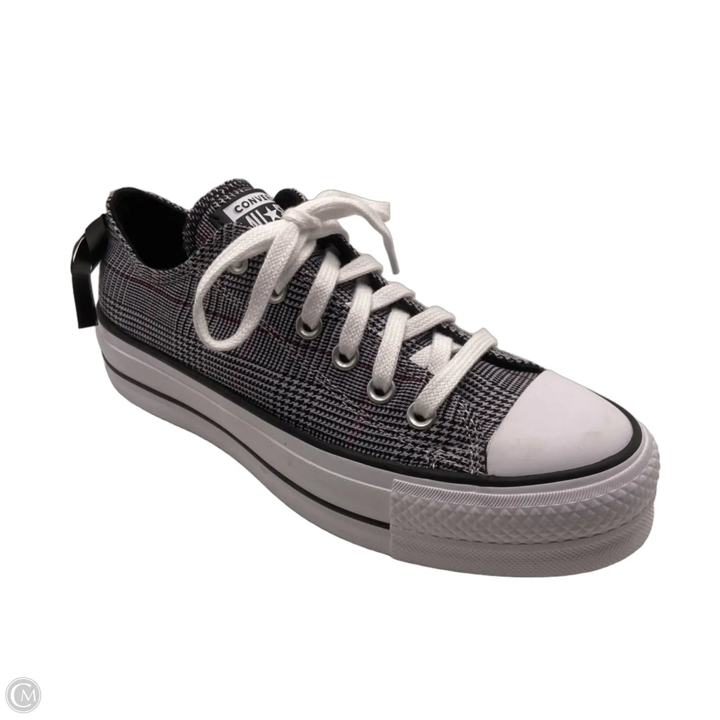 Shoes Sneakers Platform By Converse In Plaid Pattern, Size: 8