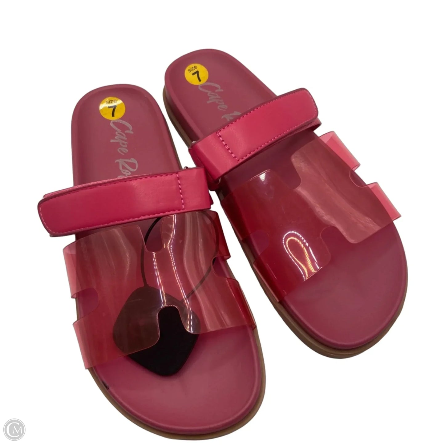 Sandals Flats By Cape Robbin In Pink, Size: 7