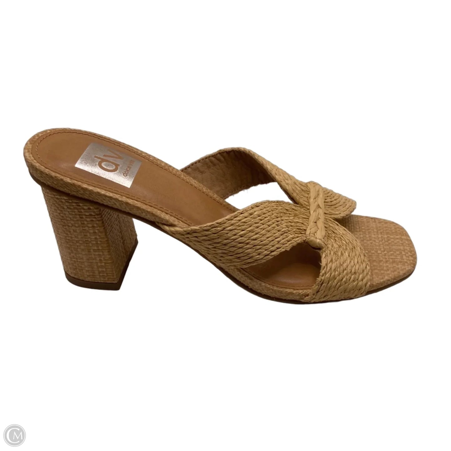 Shoes Heels Block By Dolce Vita In Tan, Size: 8