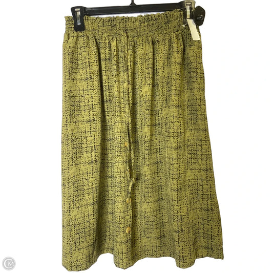 Skirt Midi By Shein In Green, Size: Xl
