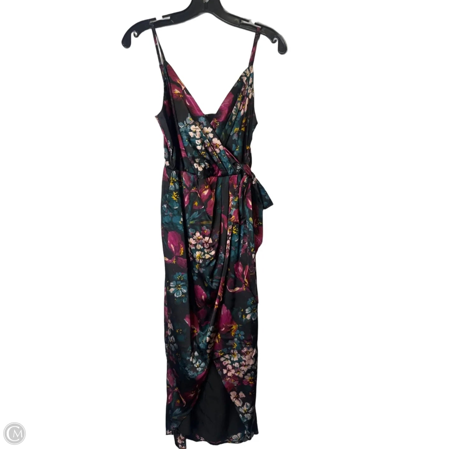 Dress Party Long By Express In Black, Size: Xs
