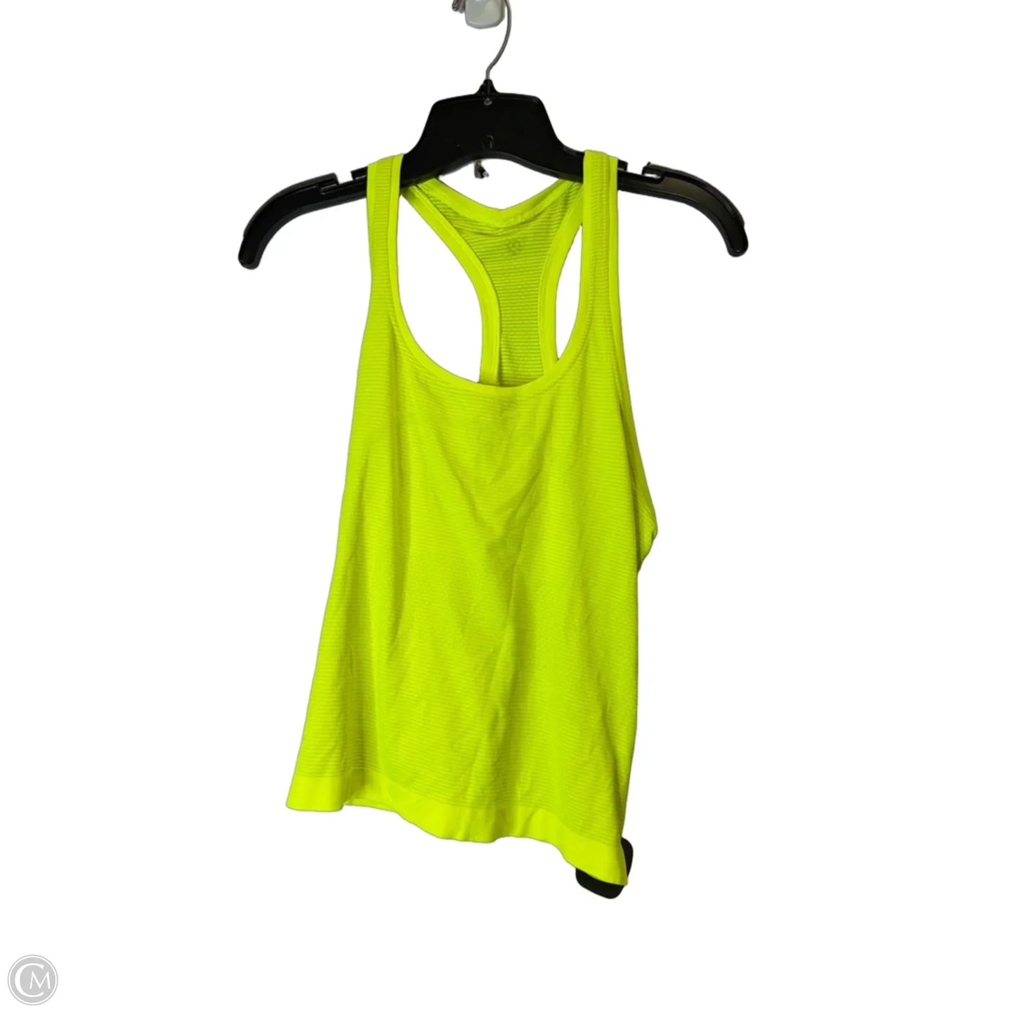 Athletic Tank Top By Lululemon In Yellow, Size: 8