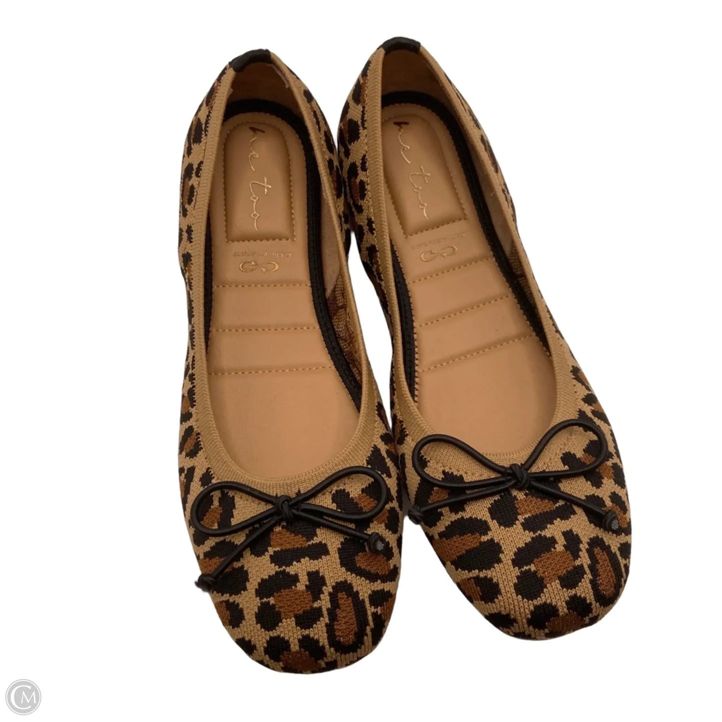 Shoes Flats By Me Too In Animal Print, Size: 9.5