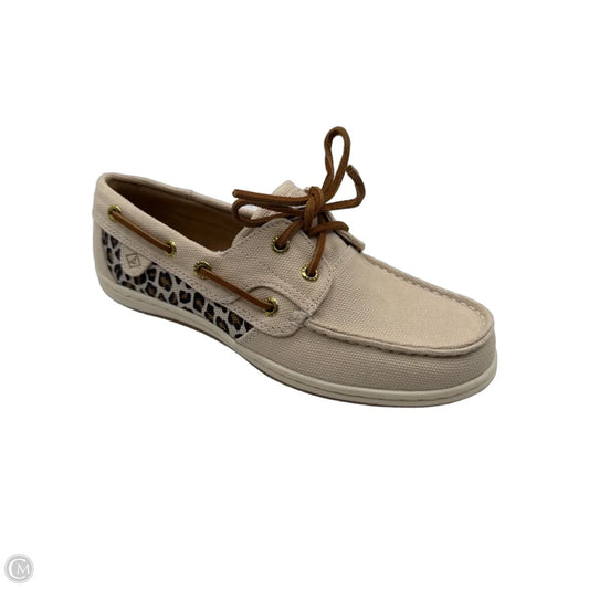 Shoes Flats By Sperry In Beige, Size: 7