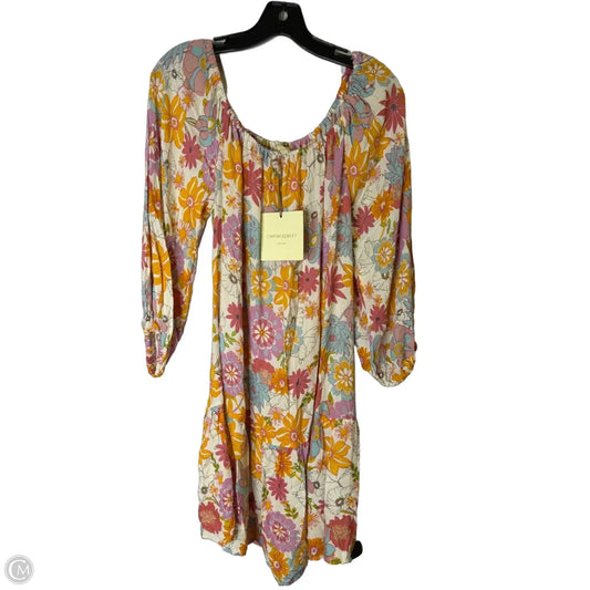 Dress Casual Short By Cynthia Rowley In Floral Print, Size: L
