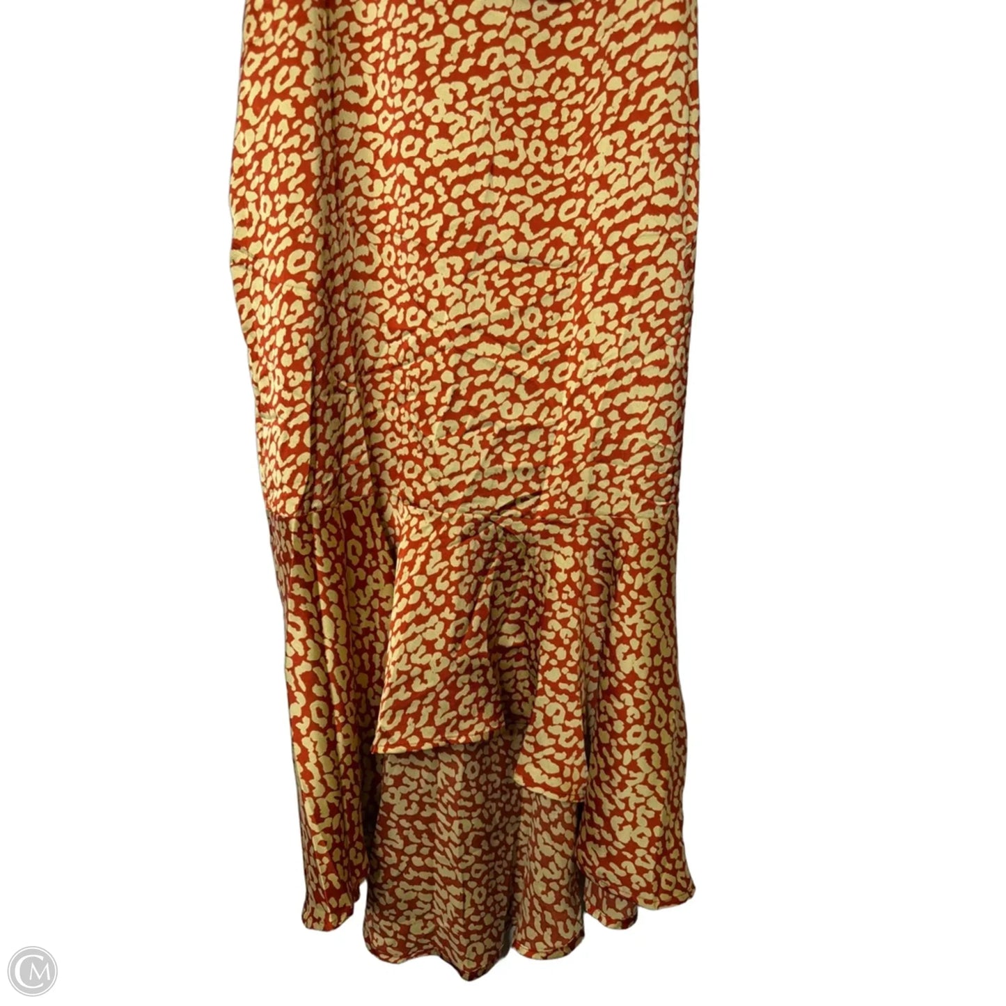 Dress Party Midi By Pretty Little Thing In Orange, Size: 12