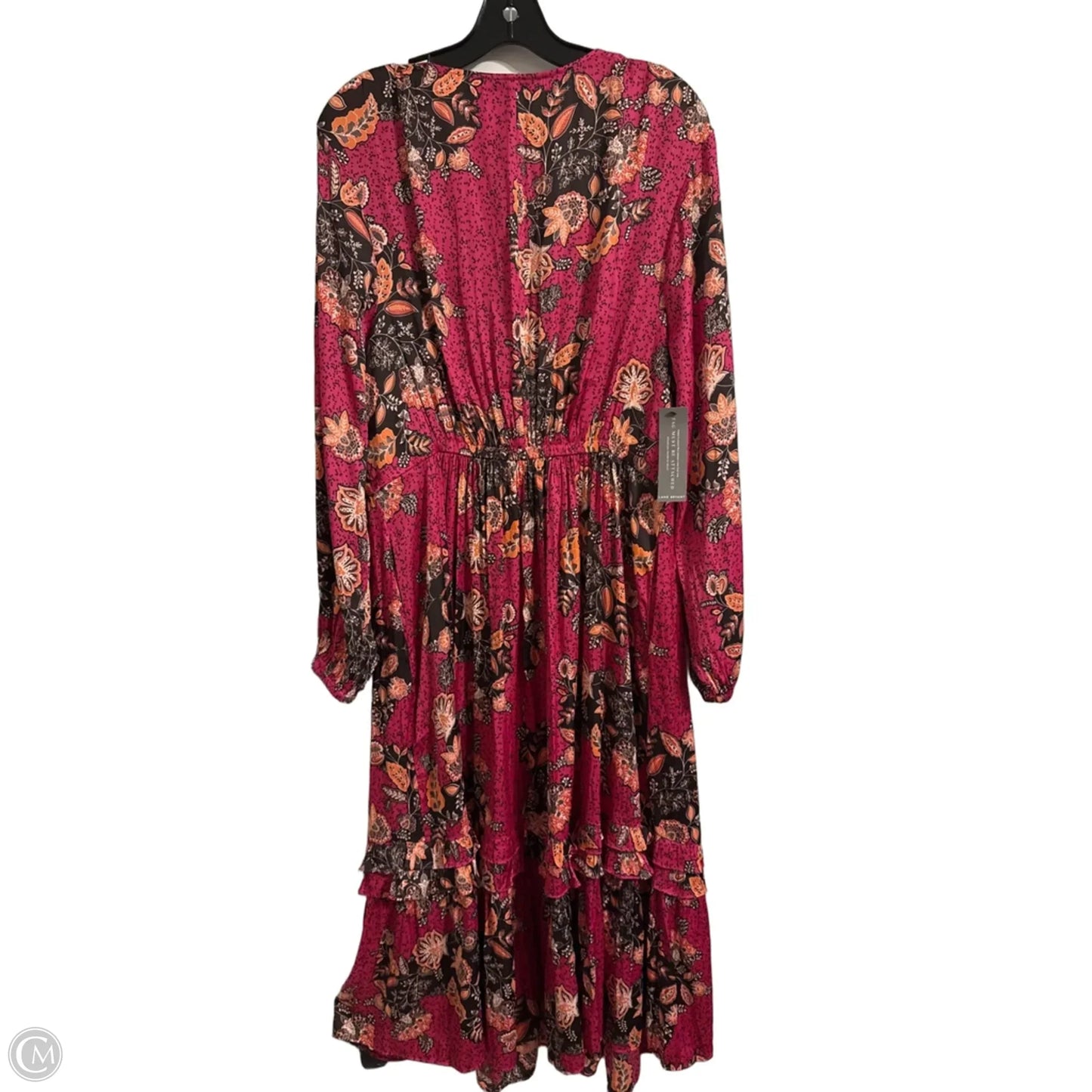 Dress Casual Maxi By Lane Bryant In Pink, Size: 16