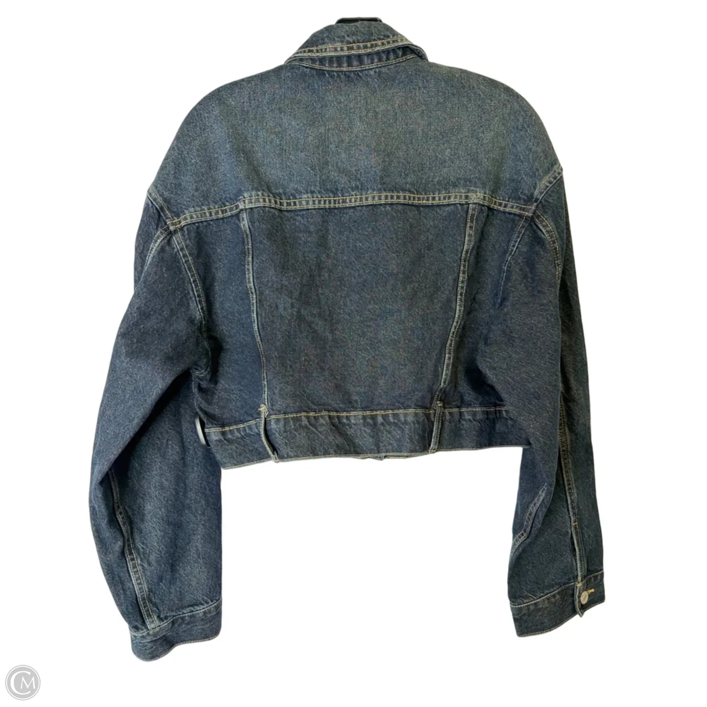 Jacket Denim By Zara In Blue Denim, Size: Xs