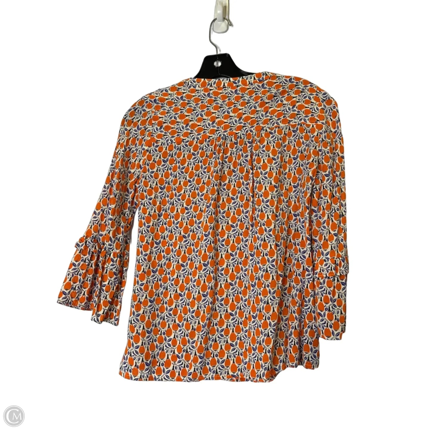 Top Long Sleeve By Maeve In Orange, Size: Xs