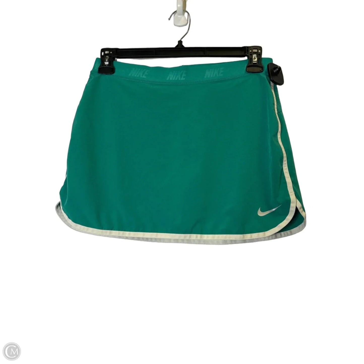 Athletic Skort By Nike Apparel In Teal, Size: M