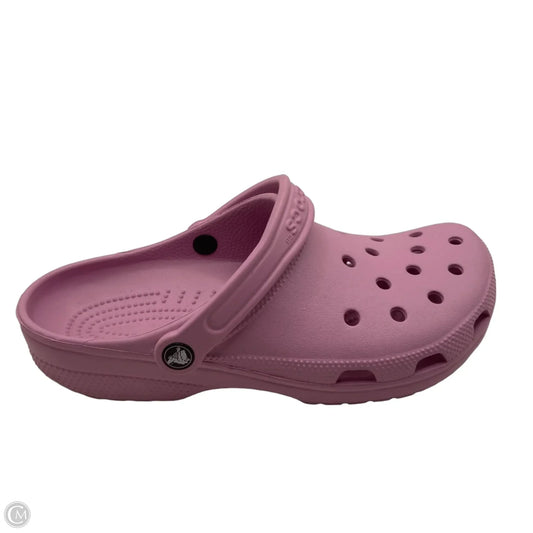 Sandals Sport By Crocs In Pink, Size: 11