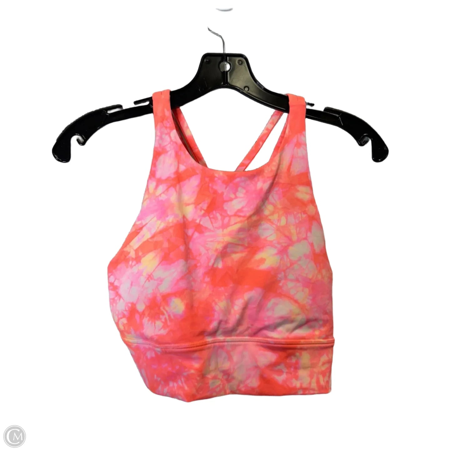 Athletic Bra By Lululemon In Orange, Size: 6