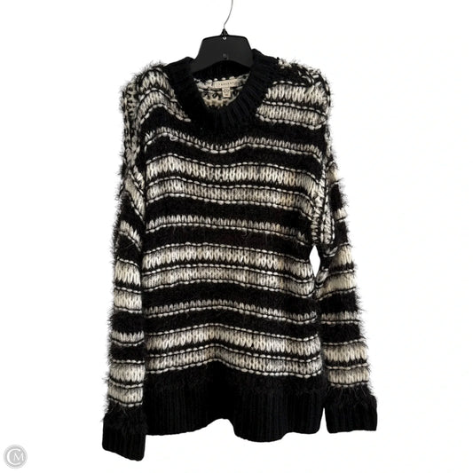 Sweater By Top Shop In Black & White, Size: S