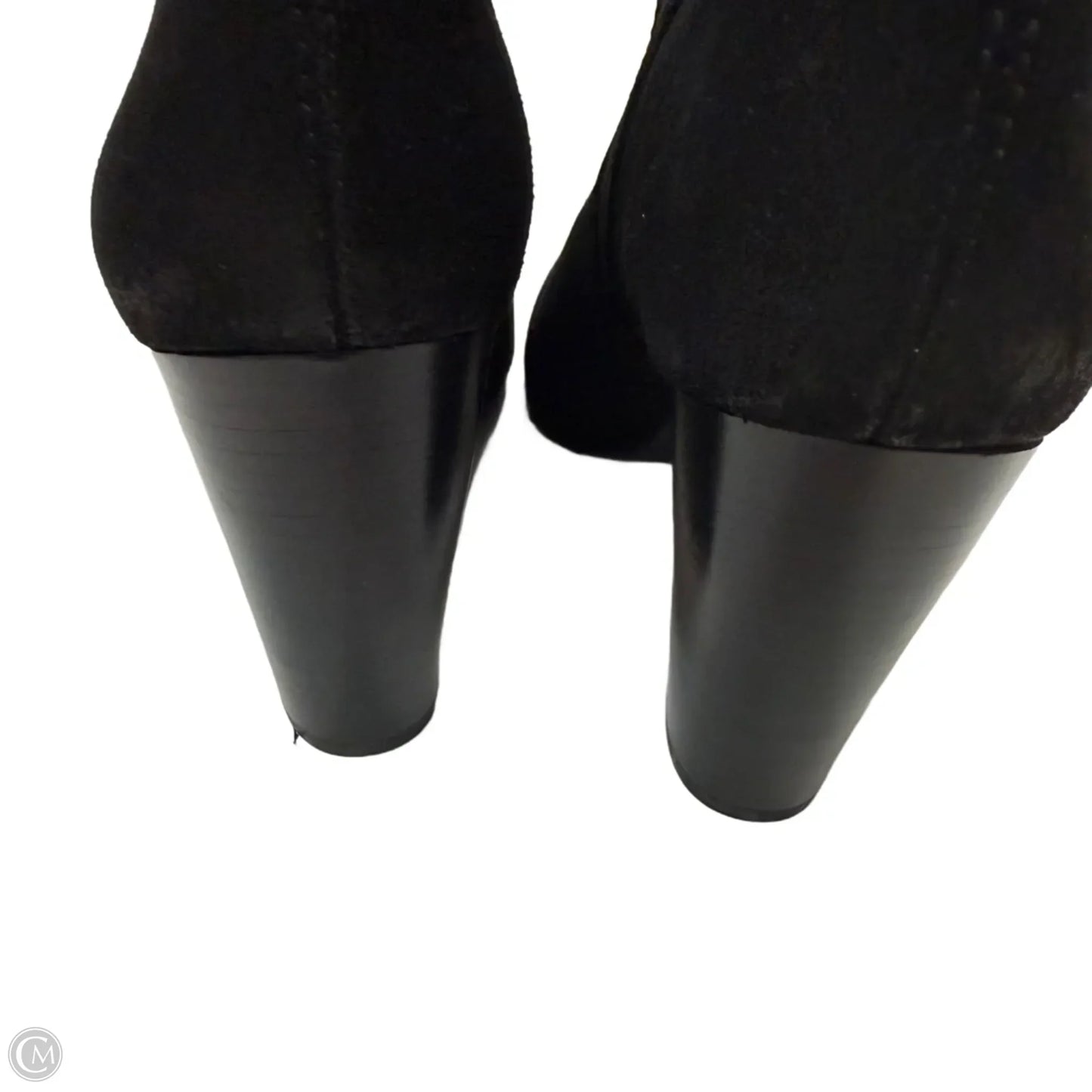 Boots Ankle Heels By Vince Camuto In Black, Size: 10