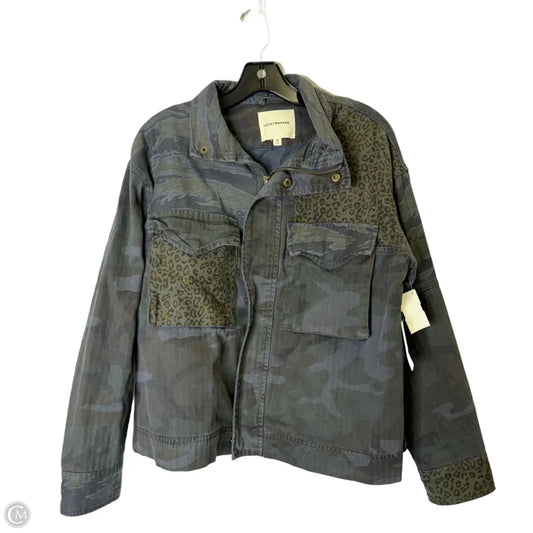 Jacket Other By Lucky Brand In Blue & Green, Size: Xs