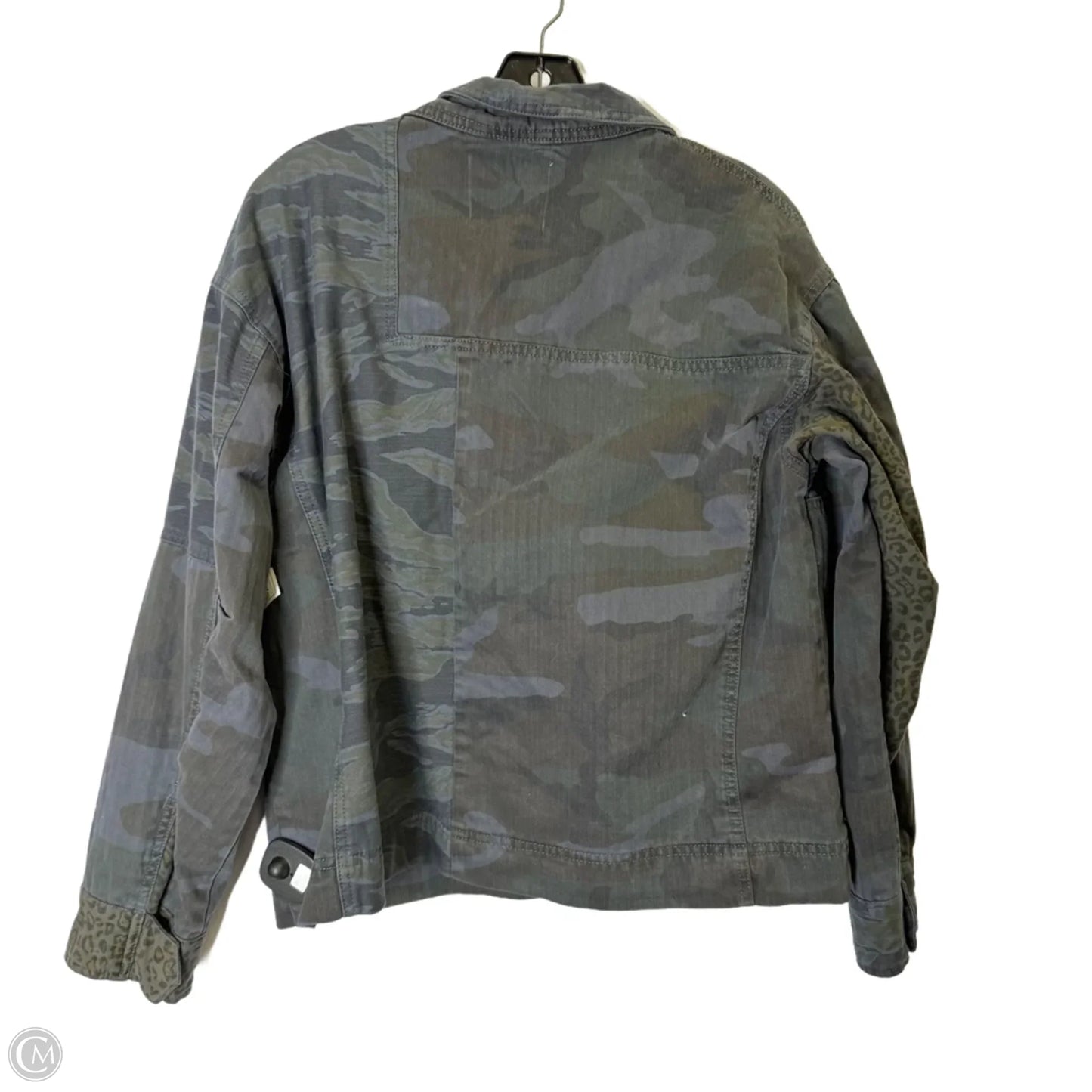 Jacket Other By Lucky Brand In Blue & Green, Size: Xs