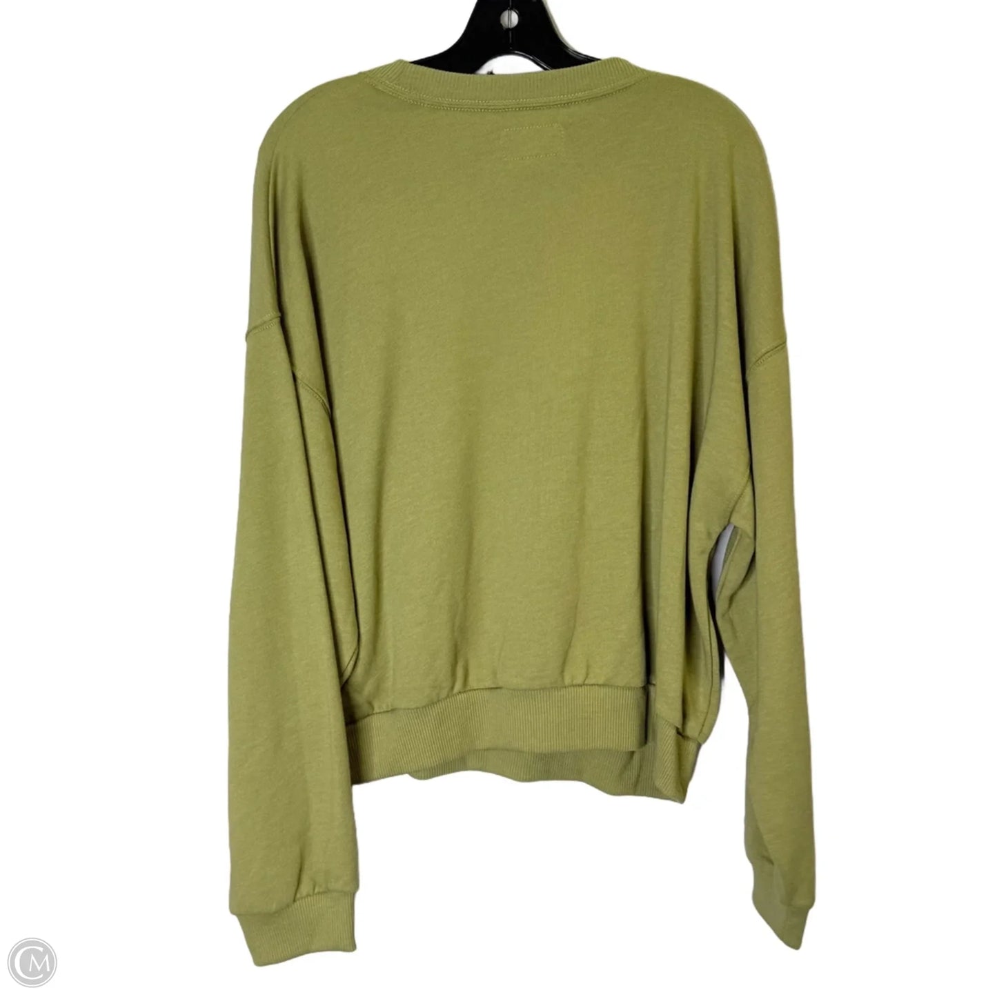 Sweatshirt Crewneck By American Eagle In Green, Size: M