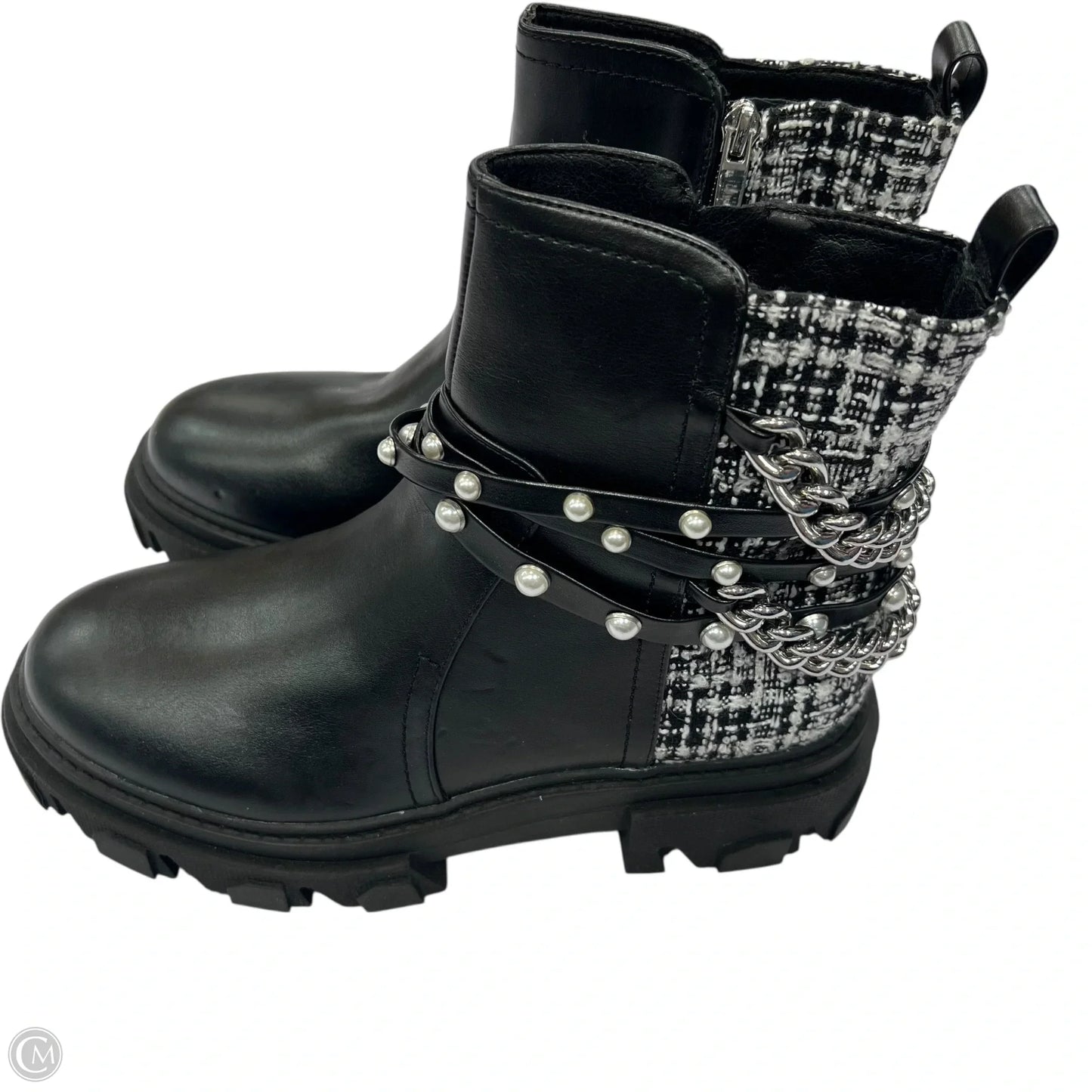 Boots Combat By Nine West In Black, Size: 9