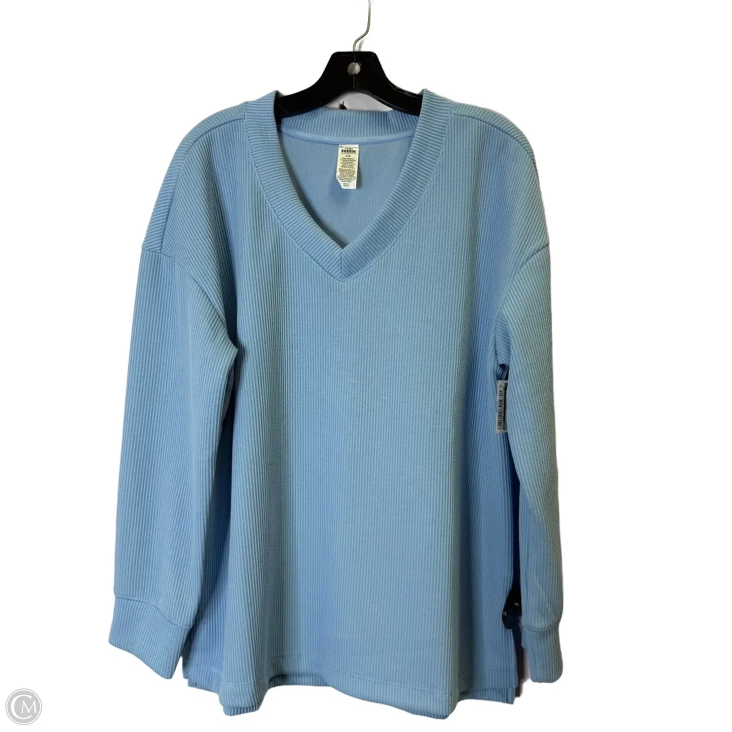 Sweatshirt Crewneck By Rbx In Blue, Size: L