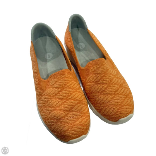 Shoes Flats By Clothes Mentor In Orange, Size: 6.5