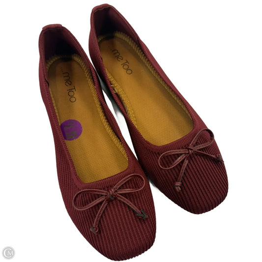 Shoes Flats By Me Too In Red, Size: 6.5