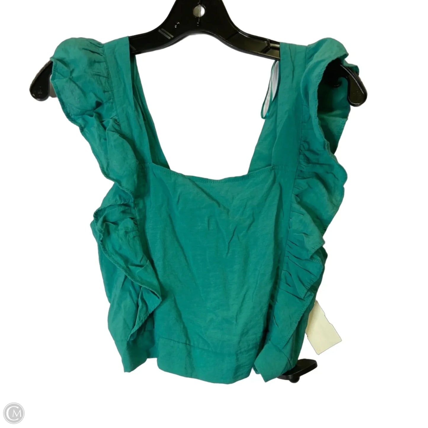 Top Sleeveless By Favlux In Teal, Size: M