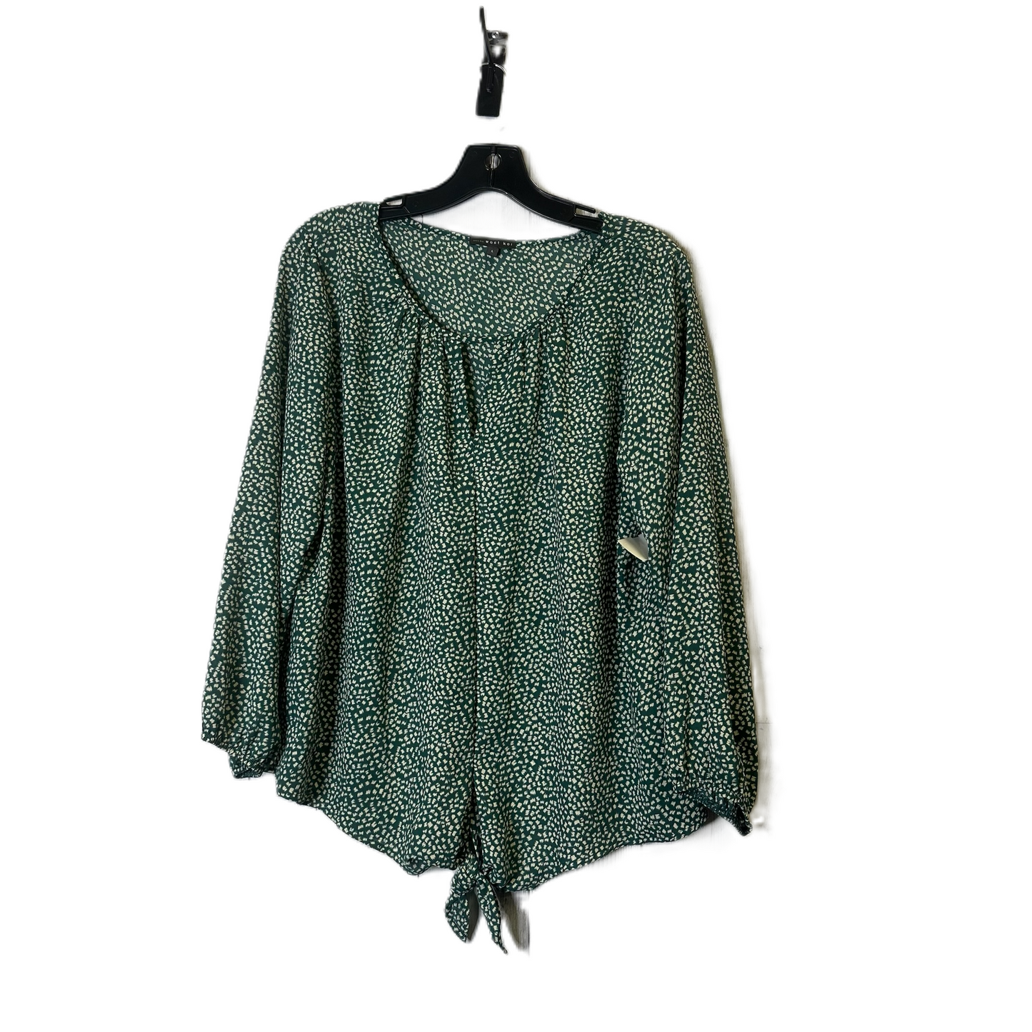 Top Long Sleeve By Vince Camuto In Green, Size: 2x