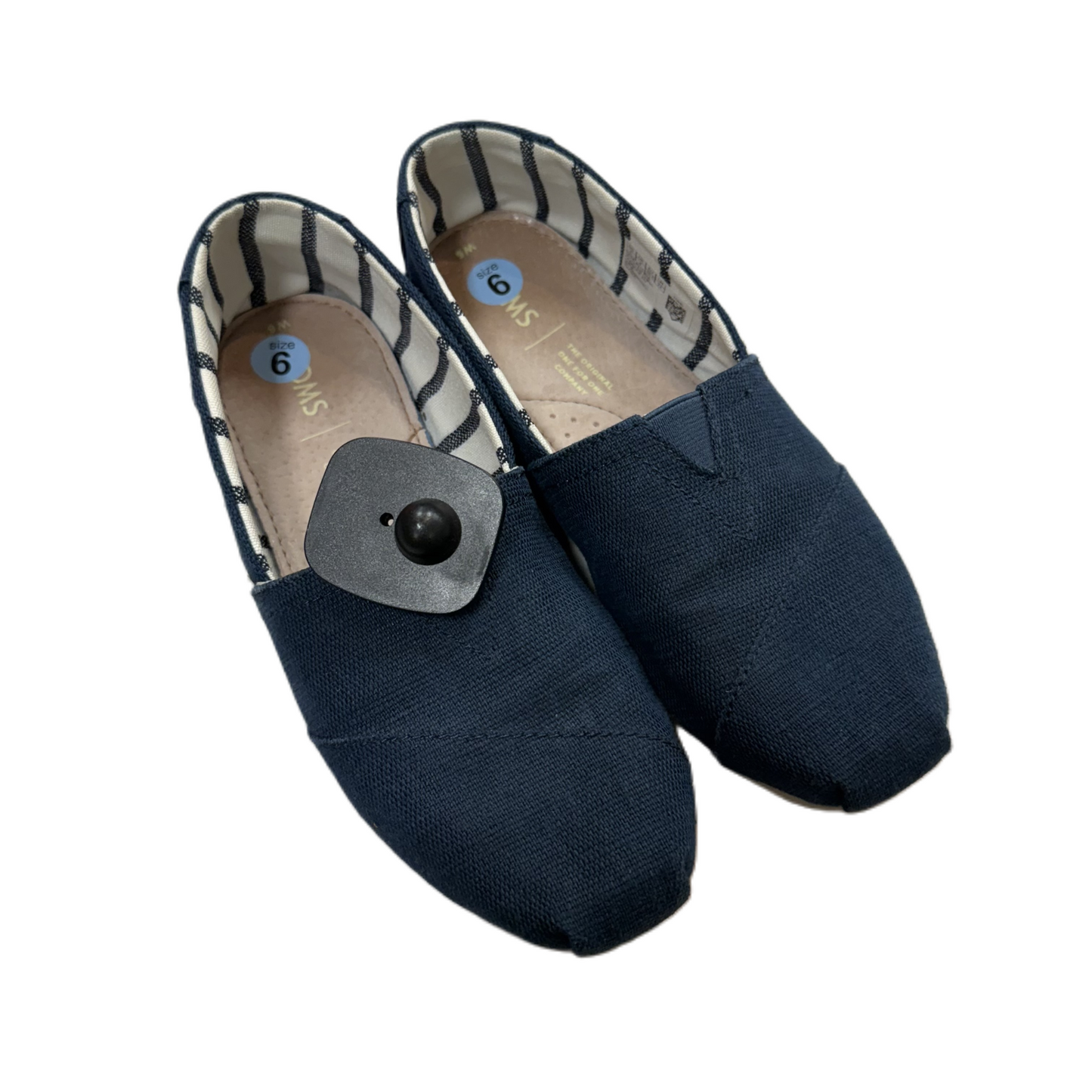 Shoes Flats By Toms In Blue, Size: 6