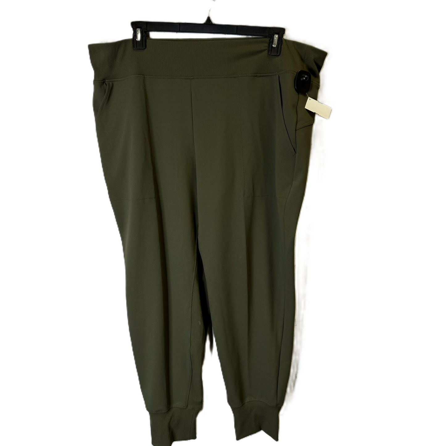 Athletic Pants By Avia In Green, Size: 2x