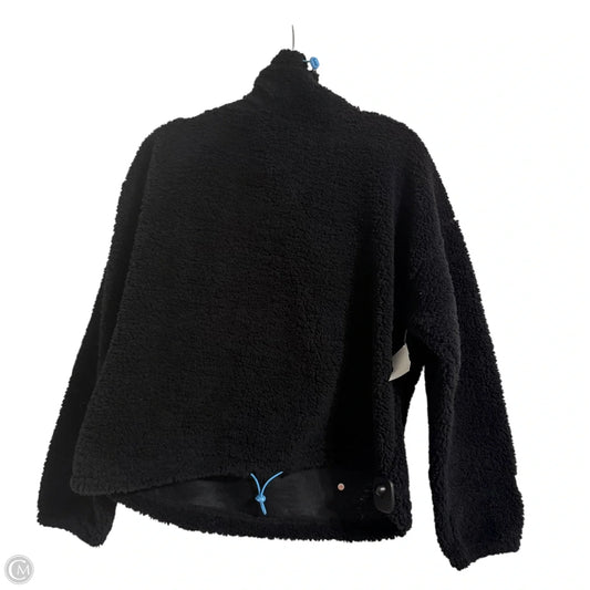Coat Faux Fur & Sherpa By Levis In Black, Size: M