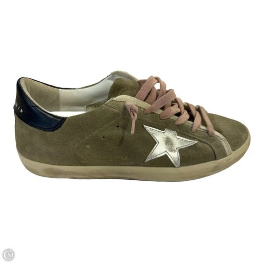Shoes Luxury Designer By Golden Goose In Taupe, Size: 8.5