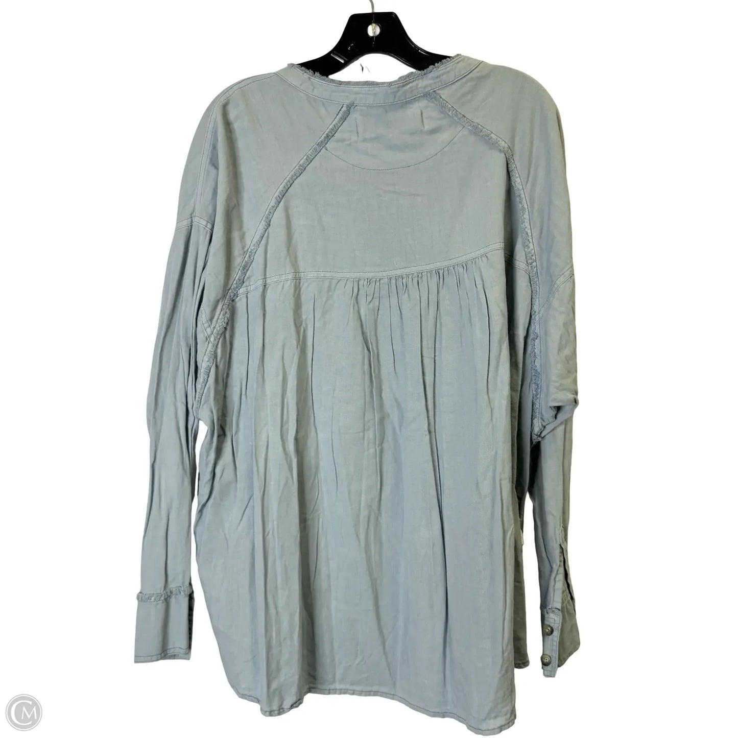Top Long Sleeve By We The Free In Blue, Size: S
