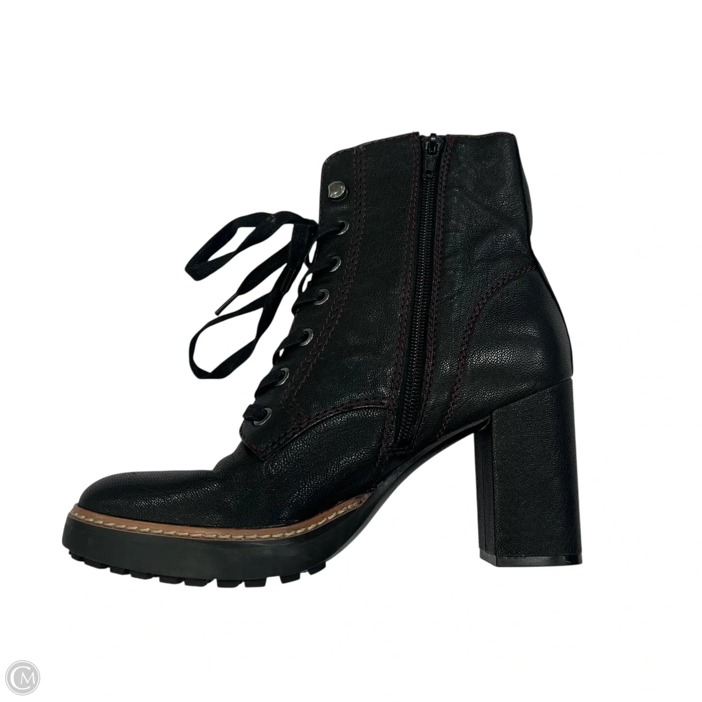 Boots Ankle Heels By Naturalizer In Black, Size: 7