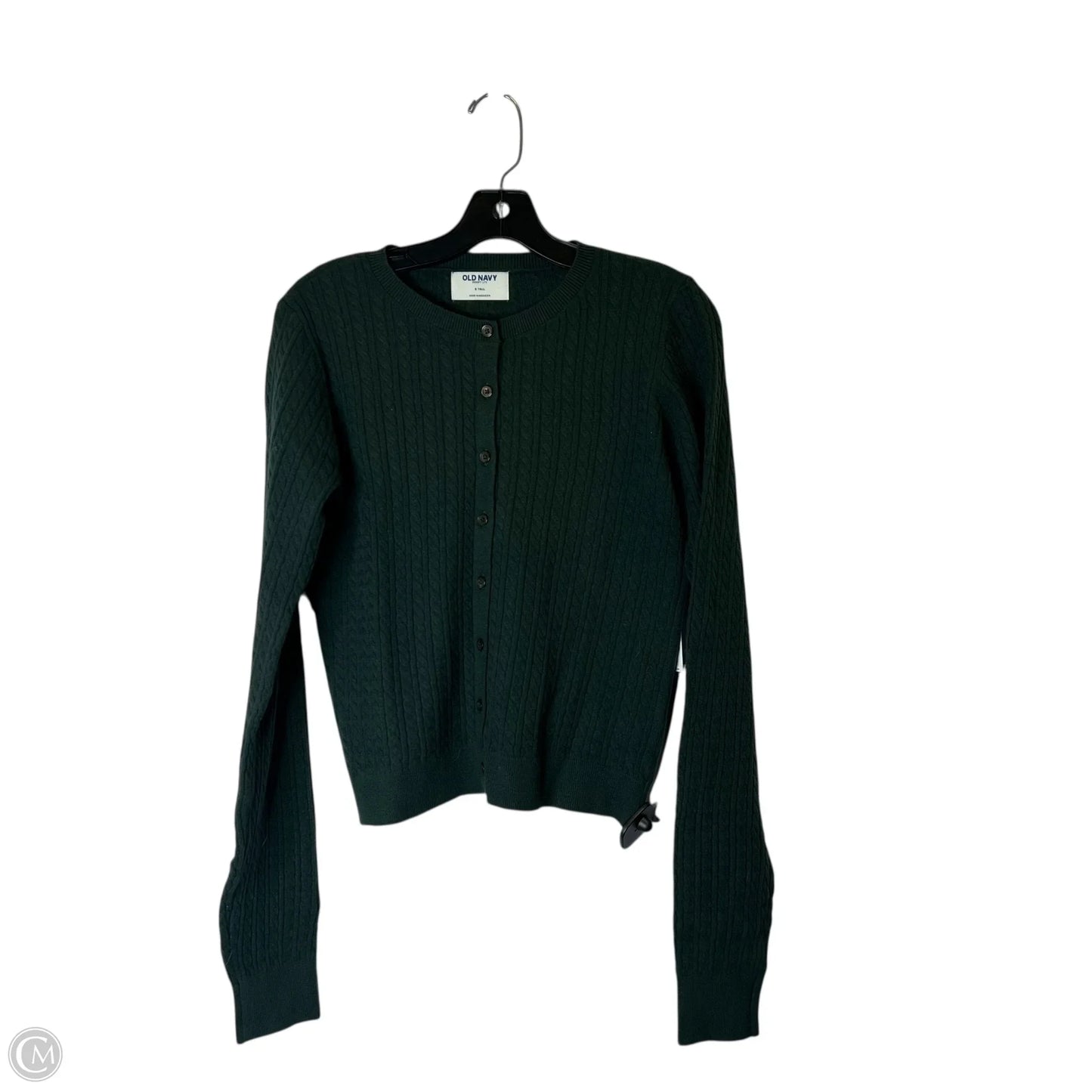 Sweater Cardigan By Old Navy In Green, Size: S