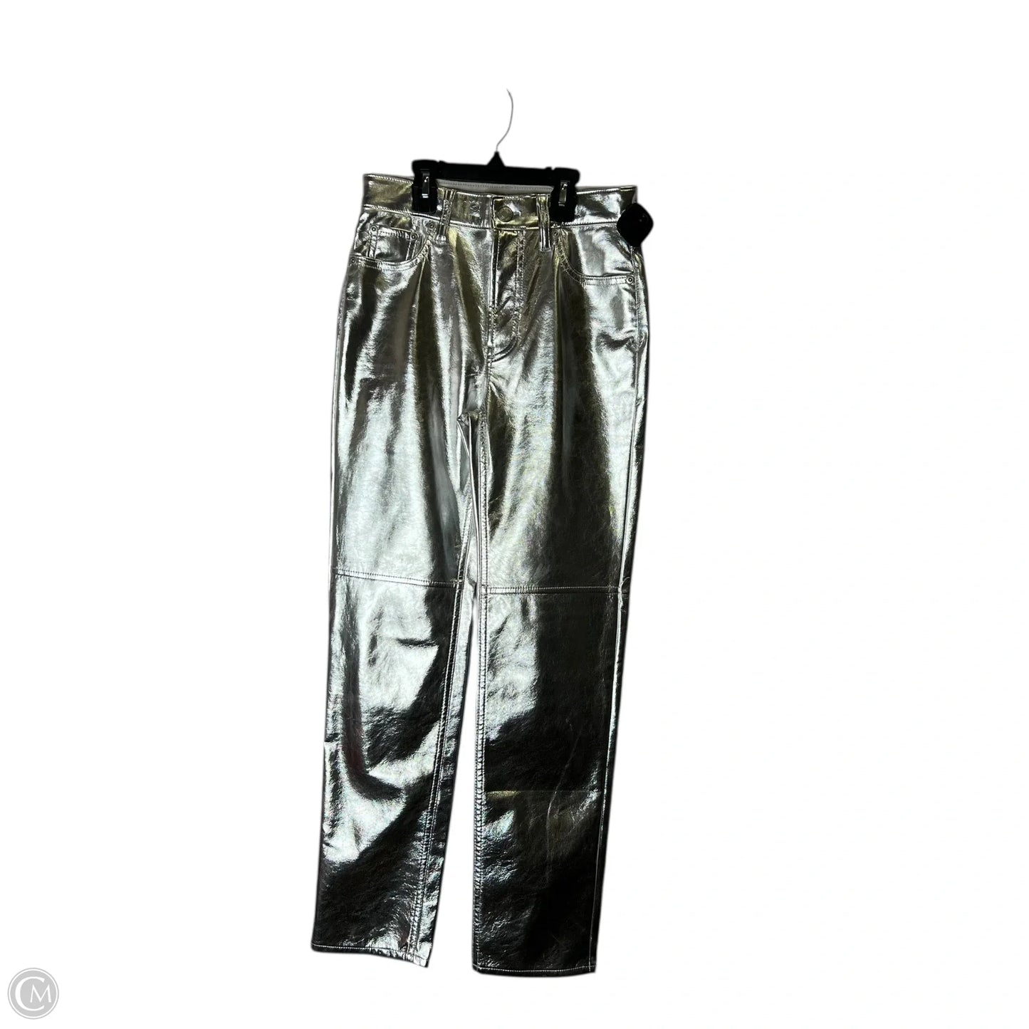 Jeans Straight By Gap In Silver, Size: 2