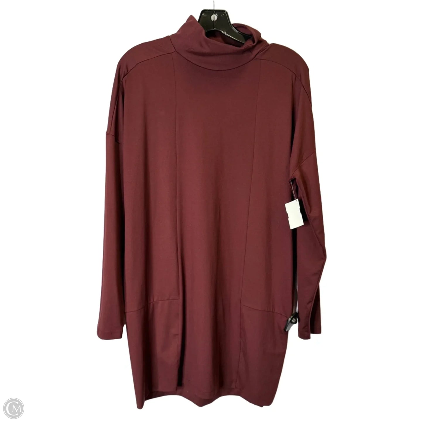 Top Long Sleeve By The North Face In Red, Size: L