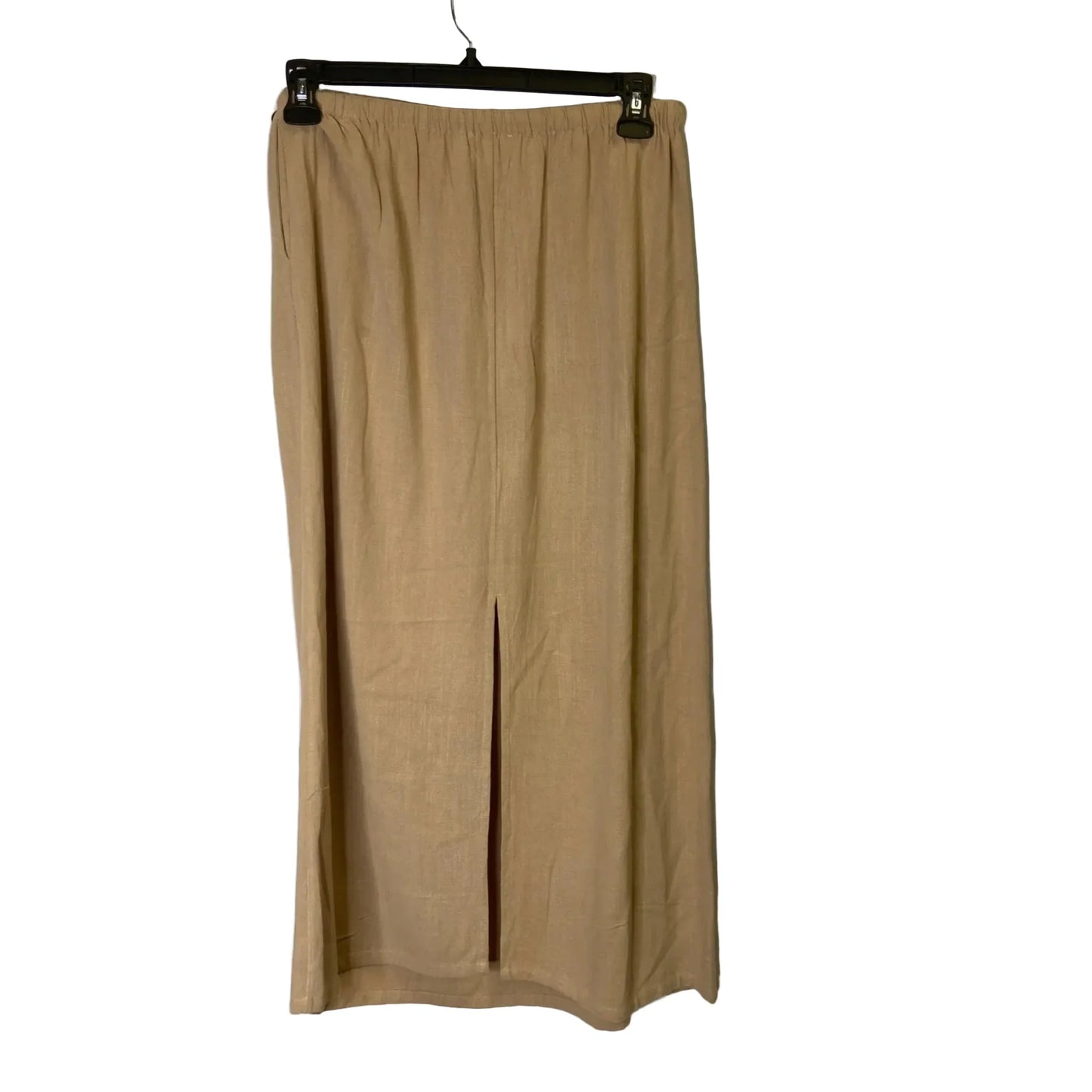 Skirt Maxi By Double Zero In Beige, Size: M