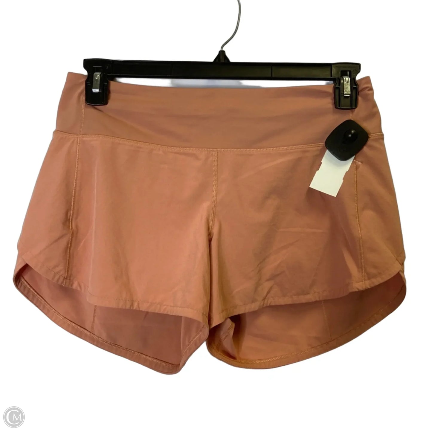 Athletic Shorts By Lululemon In Pink, Size: 8