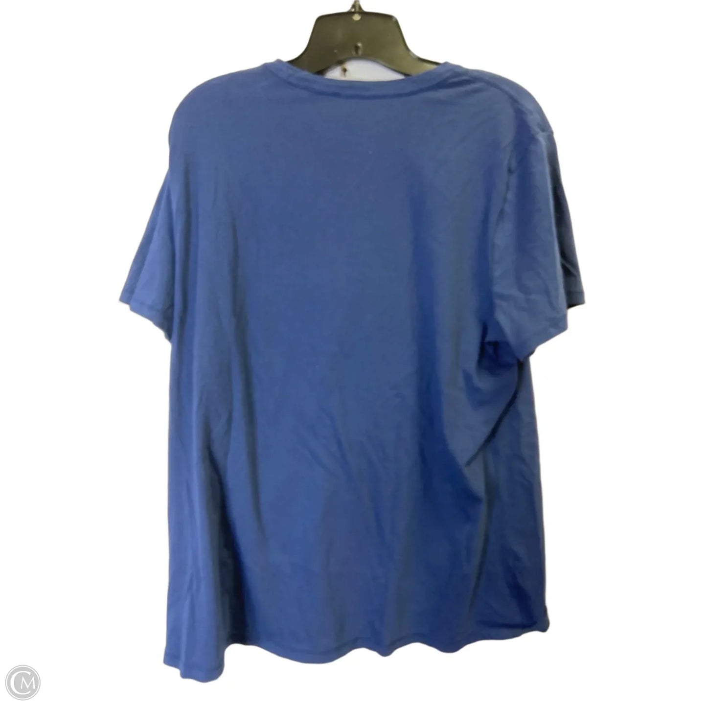 Top Short Sleeve By Life Is Good In Blue, Size: Xl
