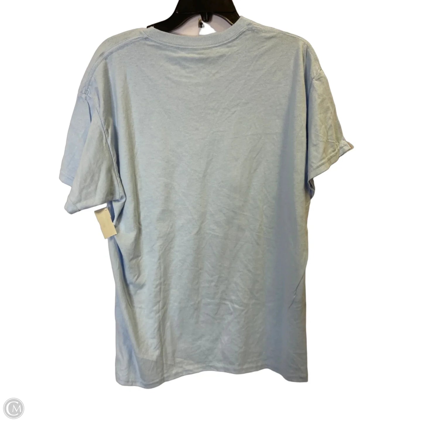 Top Short Sleeve Basic By Gildan In Blue, Size: L