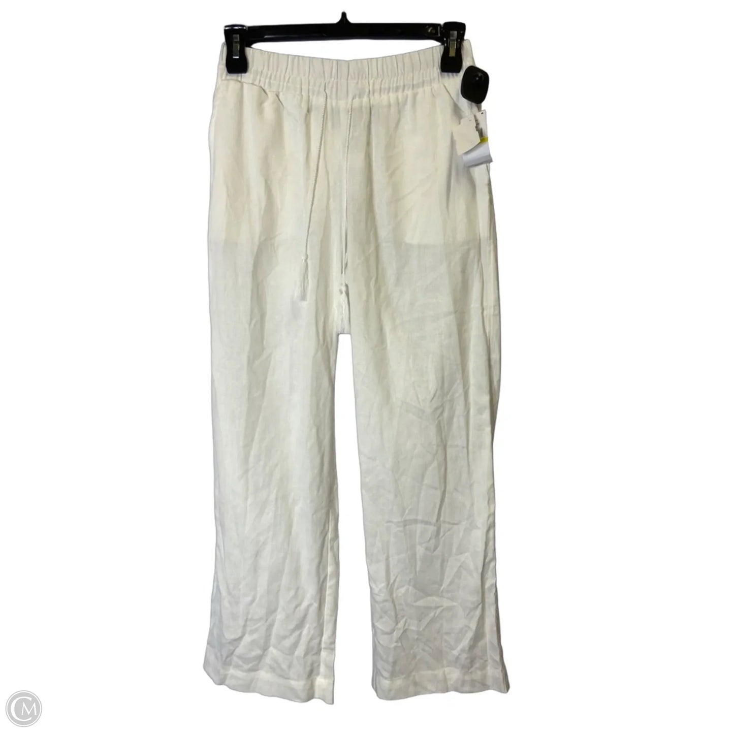 Pants Wide Leg By Fever In Cream, Size: M