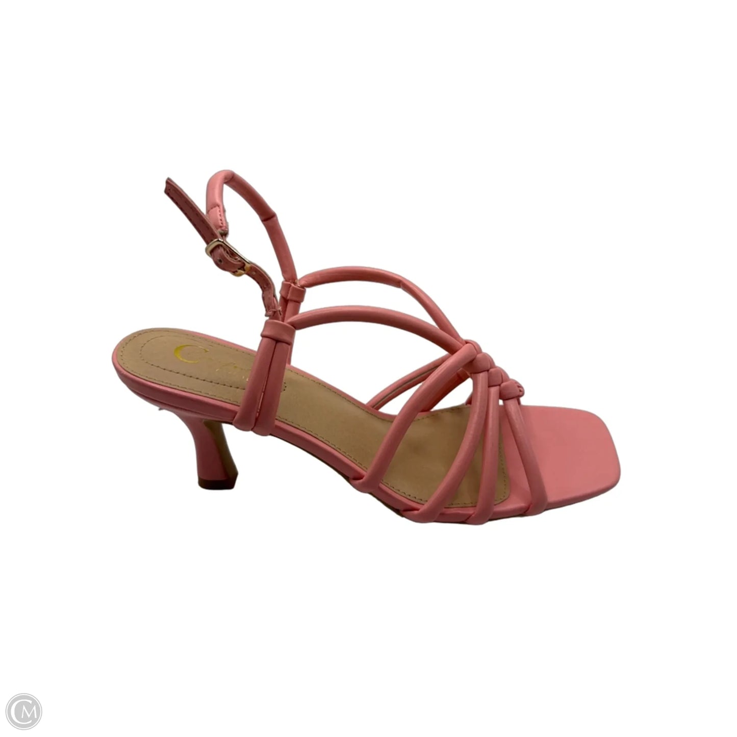 Sandals Heels Stiletto By Clothes Mentor In Pink, Size: 10