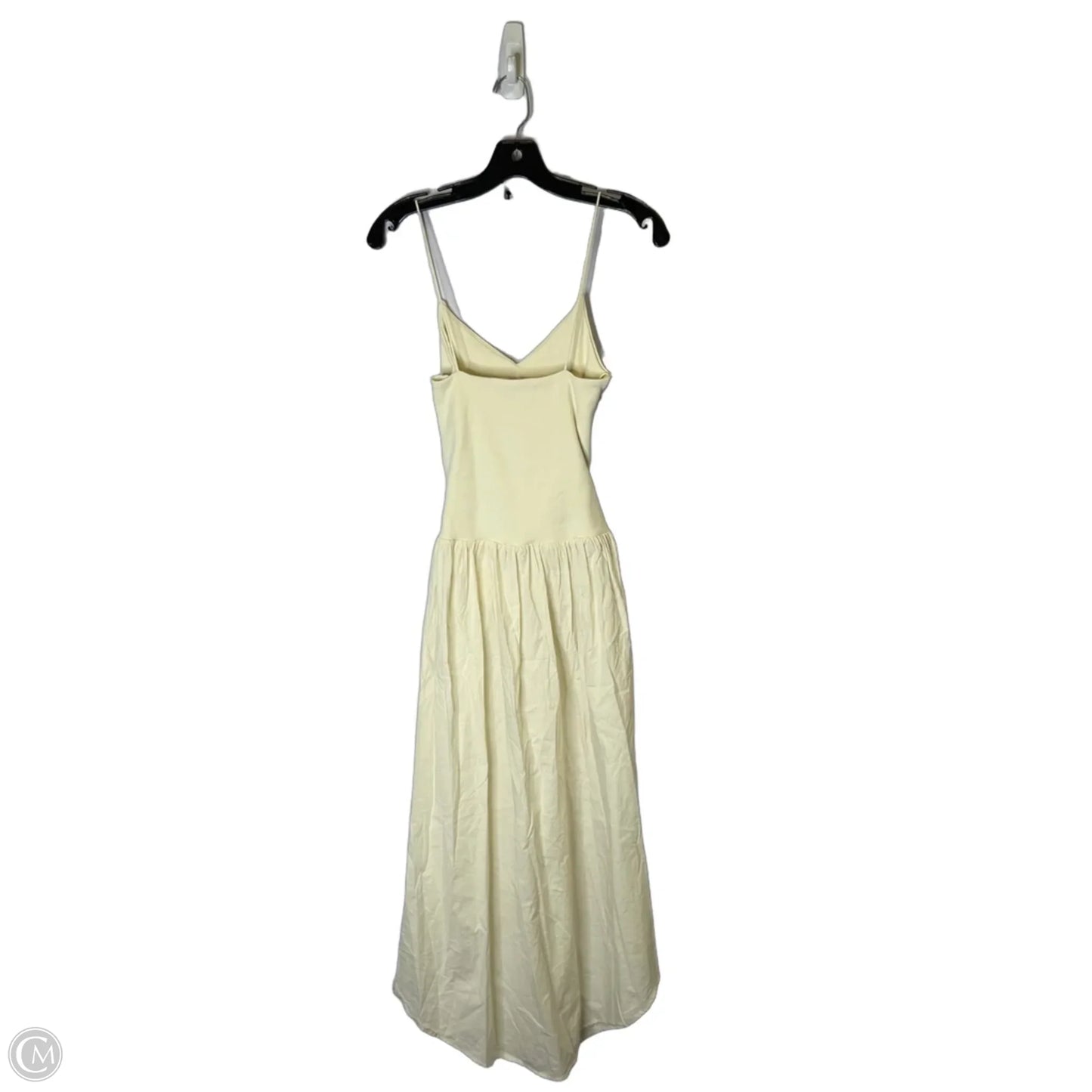 Dress Casual Maxi By Zara In Cream, Size: M