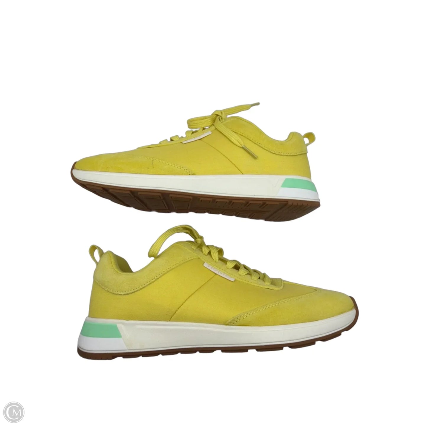 Shoes Sneakers By Vionic In Chartreuse, Size: 10