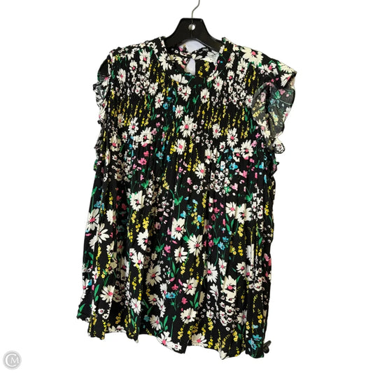 Top Sleeveless By Crown And Ivy In Black, Size: 3x